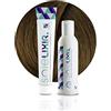 Pop Italy Soielixir Tinta Permanente per Capelli in crema SENZA Resorcina, Parafenilendiammina e Ammoniaca 93 Colori - 100 ml - (Pack Tinta + Ossigeno 20 vol. - 8/0 Biondo Chiaro)