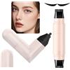Tuxuseo Stampo Effetto Ala Angolo Occhi, 2 Punte Trucco Stencil Anti Sbavature, Stencil di Precisione, Gel Asciugatura Rapida per Regali Donna