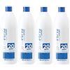 Inebrya Bionic Activator Oxycream - Crema Ossidante Multi-Azione - Zaffiro & Collagene - 20 Vol 6% - 4X1000 ml