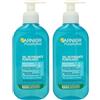 FEI FAN Gel Detergente Purificante, Anti-Lucidità & Anti-Macchie, Elimina Le Impurità e Restringe Visibilmente i Pori. Per Pelli Da Miste a Grasse. Con Niacinamide + BHA(Acido Salicilico) 200ml (2 Flaconi)