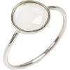 HIMALYA QUARTZ Anello in argento sterling 925 con pietra preziosa naturale acquamarina RCR300