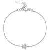 Brosway Bracciale Donna in Argento e Infinite White con Simbolo Stella | Collezione Fancy - FIW141