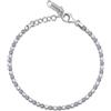 Brosway Bracciale Donna, Bracciale Tennis in Argento e Magic Purple | Collezione Fancy - FMP120