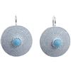 Marrocu Gioielli Orecchini Argento 925 Corbula con Turchese