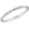 Carissima Anello da donna in oro 9 kt con taglio a diamante sottile