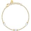 Morellato Bracciale da donna in acciaio, perle, collezione Summer Colours, idea regalo da donna, Lega di acciaio