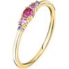 Bluespirit Colorful Anelli Donna Argento dorato 925%, Zircone - P.57U203000214_MAIN