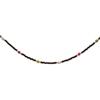 SINGULARU - Collana Winter Glam. Acciaio con Placcatura in oro 18 kt e Cristalli. Gioielli da donna.