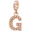 Rosato Charm Donna In Argento Con Simbolo Lettere | Collezione Storie - RZ085