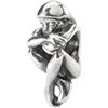 Trollbeads Collezione invernale suoni di armonia e perline d'amore, misura unica, Argento sterling Oro giallo, Nessuna pietra preziosa