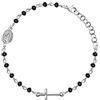 Bluespirit Bracciale Donna, Collezione 3 Chic, in Acciaio, Cristalli - P.31S305000200