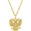 d'origine Collana con stemma della Russia, con aquila russa, gioiello russo, stemma della Russia, da donna (oro)
