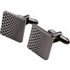 EQNSMDTGZ Gemelli da Uomo Cufflinks Classic for Men Party di matrimonio d'affari per la Festa di Matrimonio Aziendale(Black)