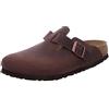Birkenstock 860133 Boston Habana, Oiled Leather Zoccoli Uomo, Habana EU 41