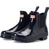 HUNTER Scarpe da barca Chelsea Gloss, blu navy, 38 EU