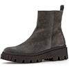 Gabor Donna Stivaletti, Signora Stivali da Biker,Soletta Removibile,Stivaletto Invernale,Boots,Stivaletto,Grigio (Pepper) / 13,38 EU / 5 UK