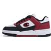 Champion RD18 Heritage B GS Low Sneakers, Nero/Bianco/Borgona (KK005), EU38 Bambini e Ragazzi-FW24