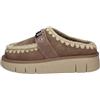 Mou Sabot Donna Marrone Mu.fw531001a/cog Bounce Clog Logo