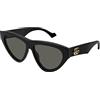 Gucci Occhiali da sole da donna Generation Cat Eye, Nero, taglia unica