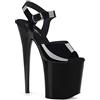 Pleaser FLAMINGO-808N Blk (Jelly-Like) TPU/Blk UK 5 (EU 38)