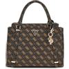 GUESS Eco Erica 2 Compartment Mini Tote Brown Logo