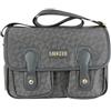 Before by Luigi Benetton Borsa Donna Pattina Rettangolare con Tasche LANCETTI Linea Personalizzata a Spalla Tracolla in Tessuto Regolabile ART: LL22W-109-7 LINEA ROSANNA Dimensioni 27 X 20 X 12 (FUMO)
