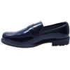 AK collezioni Mocassini uomo class blu scuro eleganti scarpe man's shoes cerimonia (44)