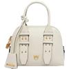 Pinko Borsa a mano bowling bag zip mini 105333 A0QO Z14Q white