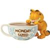 Enesco Jim Shore Garfield Con Figurina Da Tavola Oversized Caffè "But First, Coffee"