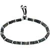 s.Oliver Bracciale da uomo in acciaio inossidabile, con diaspro, 20+2 cm, argento, Fornito in confezione regalo per gioielli, 2033925