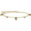 Thomas Sabo - Braccialetto argento sterling zirconia_cubica Donna, Oro, one size - A2026-488-7-L19V