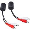 InLine 89001 Audio tramite RJ45 passivo, 2 connettori RCA / RJ45, max. 50 m, confezione da 2