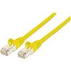 INTELLINET NETWORK SOLUTIONS Intellinet 740586 - Cavo Patch Cat.7 , Giallo, 0,25 m