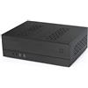 Goodisory A02 0,1 cm Mini-Itx Alluminio Desktop Computer Chassis HTPC Chassis (Nero)