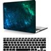 HLAAJJX Custodia Compatibile con Macbook Pro 15 pollici 2015 2014 2013 2012 con display Retina A1398, Case Rigida Protettivo Plastica Copertina & Tastiera Cover, stella blu