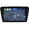 KeiDilie CADLEY 10.1" [2+64G] Android 15 2 Din Autoradio per Skoda Octavia 2014-2018-[Integrato Wireless CarPlay | Android auto | Mirror Link | GPS Sat Nav | Bluetooth 5.0 | WiFi | 4G | SWC]+CAM Incluso