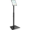AboveTEK Supporto Sicurezza iPad, Supporto Tablet POS Antifurto Negozi, Regolabile Altezza, Girevole 360°, Per iPad 9,7-13