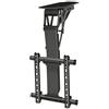 RAJYQODIS Supporto TV Motorizzato, Sollevamento tv Motorizzato Per TV Da 18-35 Pollici, Sistema Di Rilevamento Anticollisione Incorporato, Regolazione Dell'angolo Da 0 A 85° (18-35 inch)