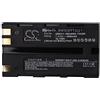 vhbw batteria sostituisce Leica GEB211, GEB90, GEB212 per dispositivo di misurazione laser, dispositivo di misurazione (2800mAh, 7,4V, Li-Ion)