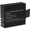 Generico Batteria sport camera action pro cam 4k wi fi videocamera ultra hd