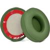Sodorous Solo3 Cuscinetti auricolari di ricambio per cuffie Beats Solo 2 & Solo 3 senza fili, cuscinetti auricolari in memory foam con morbida pelle proteica (Verde)