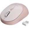 Acer Mouse Wireless Bluetooth, Mouse Silenzioso USB (2×BT5.2+2.4Ghz) 1600 DPI, Piccolo Topo a Mano dal Design Ambidestro Compatibile con Windows, macOS, Android