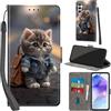 Haninsuze Cover per Samsung Galaxy A55 5G, Gatto