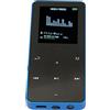 Bewinner Lettore MP3 da 8 GB, Lettore Musicale Digitale Bluetooth Portatile, Registrazione, Giochi, Libri Elettrici, Musica, Lettore MP4 Portatile con Dizionario di Traduzione, Supporta (blu)