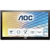 AOC E1659FWU LCD Monitor 15.6 , 60Hz