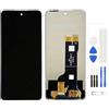 Generic Schermo LCD per ZTE Nubia Music Z2353 LCD Display Digitizer Vetro Touch Schermo Ricambio (Nero)