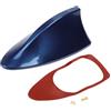 Partuto 1 Pz Copertura Antenna Pinna Di Squalo ABS Per Auto | Dimensione: 17x7.7x7cm, Installazione Adesiva, Migliora Segnale, Adatto Per Auto SUV Camion Fuoristrada.