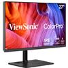 ViewSonic VP2776T-4K Monitor 27 Pollici 4K UHD, Thunderbolt 4, 98% DCI-P3, 100% sRGB, HDR400, Ergonomico, Doppio HDMI, USB-C, DisplayPort, Daisy Chain, Garanzia 5 Anni