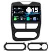 SXAUTO Android 10 Autoradio Per Renault Clio (2012-2016) - 4G+64G - Built-in Carplay/Android Auto/DSP - LED Camera MIC GRATUITI - Supporto DAB Fast-boot 360-Camera Volante 4G WiFi - 2 Din 10.1 Pollici