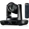 iuZee Telecamera PTZ 4K 12x zoom ottico telecamera per conferenze USB3.0 HDMI PTZ Camera grandangolare per chiesa videoconferenze servizi di chiesa live streaming istruzione insegnamento con team di